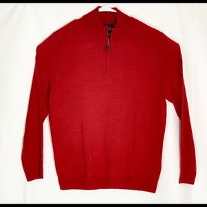 JOS A Bank Travelers Collection Mens L Red 100%